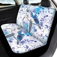thumbnail image 3 of HUISEFOR 4 Pieces Car Seat Covers Full Set Breathable Soft Front and Back Seat Covers Protectors Elastic Easy to Installation Universal Fit for Most Cars SUVs, Sea Turtle, 3 of 6
