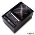 thumbnail image 1 of Conjunto de regalo de corbata para hombre, corbata formal de negocios, corbata de boda, reuniones de negocios, bodas, 1 of 1