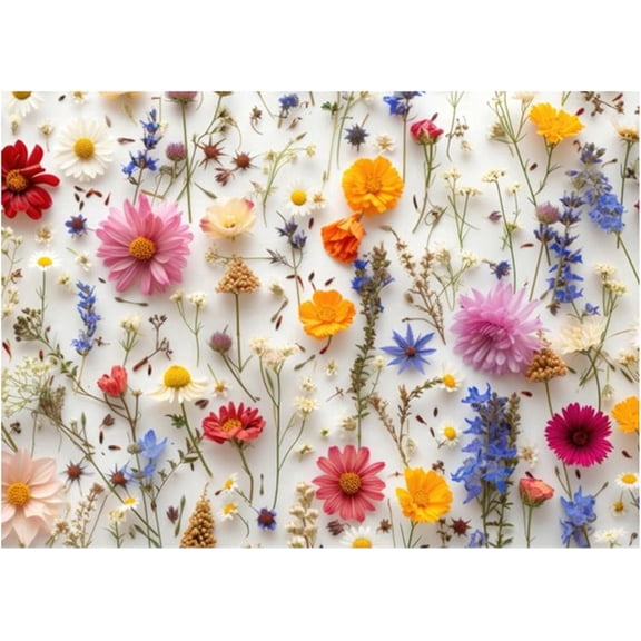 RFID Debit Credit Card Holder Spring Flowers ATM Case & 2 Debit Registers - Handcrafted in USA