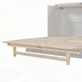 thumbnail image 6 of Queen Murphy Bed with 450lbs Capacity & Large Drawers|White, 6 of 25