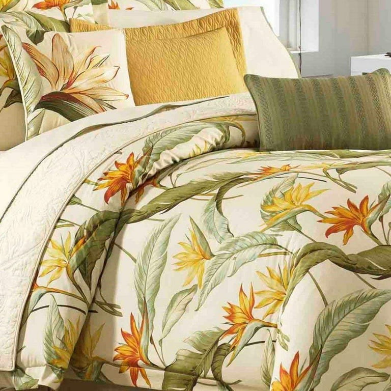 Bird of clearance paradise pillow shams