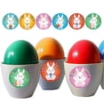 thumbnail image 6 of ABODELINE 500 Pcs Easter Stickers, Cute 1 Inch Easter Colorful Eggs Bunny Sticker Bulk, Happy Plastic Rabbit Egg Stickers Roll Gift Decorations for Party, Theme Activity, Birthday, 6 of 6