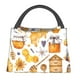 thumbnail image 1 of Easygdp Honey Bee Set Bolsa de Almuerzo Insulada Reutilizable, Bolsa de Mano y Bandolera para Oficina, Trabajo, Viajes, 1 of 6