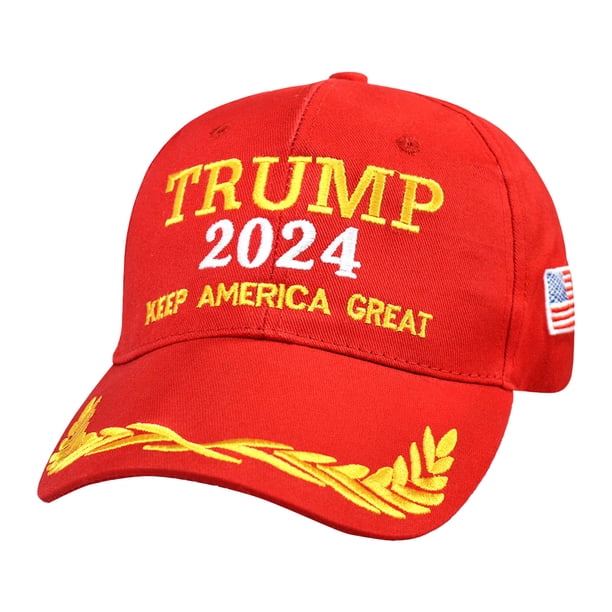 2024 Hat Donald Hat 2024 MAGA Keep America Great Hat USA Embroidered Adjustable Baseball Cap
