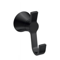Moen Mikah Matte Black Single Robe Hook Y0703BL