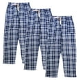 thumbnail image 2 of Espada Menswear Men's COZY Fleece Pajama Pants (3-Pack), 2 of 4