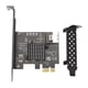 thumbnail image 2 of Tarjeta Adaptadora PCIe A , Indicador LED Tarjeta De Expansión PCIe A 3.0 Plug And Play PCI E1X Para Almacenamiento, 2 of 7