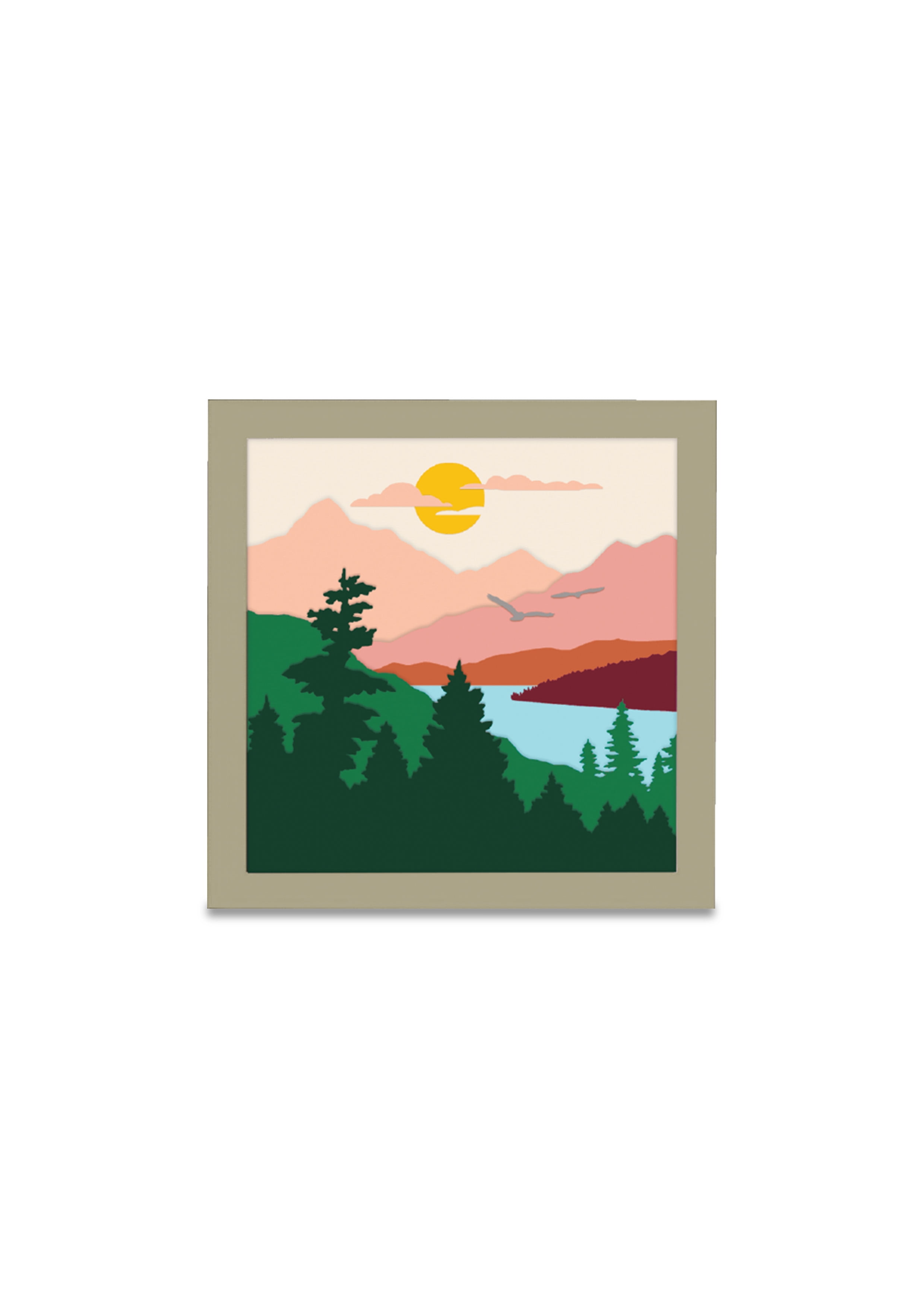 Hillfolk Premium Multicolor Paper Art Kit for Creative Projects