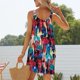 thumbnail image 3 of Vestido sin mangas Ticfox Tipo túnica suelta verano mujer S M L XL 2XL, 3 of 3