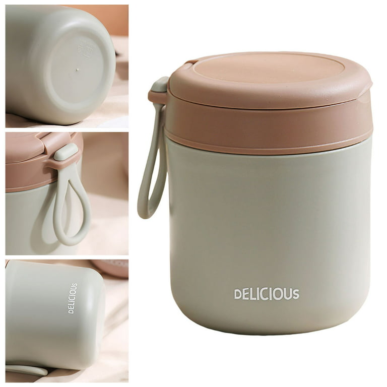 Food Grade Warmer Lunch Container 430ml Portable Mini Stainless