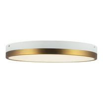 Alora Lighting Fm554215-5Cct Adelaide 15" Wide Switchable White Led Flush Mount Drum