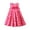 Pink, variant on Dooleck Girls Sleeveless Casual Dresses School Part Dress Summer Sundress 1-10 Years