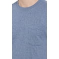 thumbnail image 4 of (2 pack) Turtle Bay New York Men’s Heavyweight Short Sleeve Crew Neck T-Shirt – Regular Fit Cotton Blend with Chest Pocket, 4 of 8