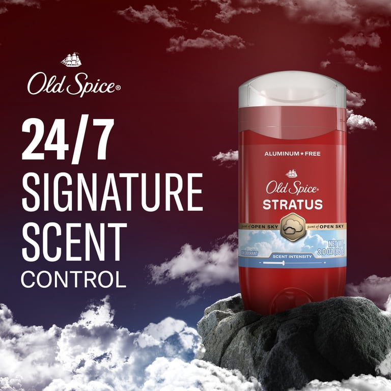 Old Spice Deodorant for Men, Aluminum Free, Stratus, 24/7 Odor