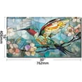 thumbnail image 2 of Tempered Glass Backsplash for Kitchen, Hummingbird Stove Splashback, Glass Backsplash, Used for Kitchen Wall Protection and Decoration, Easy to Install and Clean. (30x18''), 2 of 7