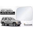 thumbnail image 3 of exactafit 8101L Driver Side Mirror Glass Replacement Fits 2002-2007 Jeep Liberty Left Hand 3m Adhesives, 3 of 7