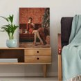 thumbnail image 5 of Retro Woman Holiday Travel Canvas Print, Vintage Style Wall Art for Home Decor, 5 of 8