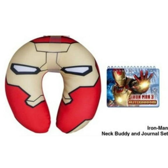Autograph Book With Neck Pillows Set - Marvel - Iron Man New 68071