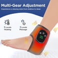 thumbnail image 3 of Nuralisk 3-in-1 Foot Massager,Portable 3-in-1 Foot and Ankle Massager with Heat, USB Rechargeable Ankle Heating Pad, 5 Heat Levels, 3 Vibration Modes for Home/Office/Travel, 3 of 7