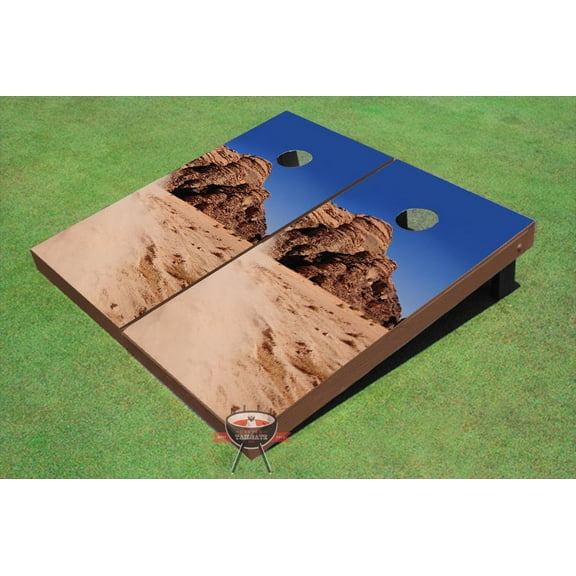 Desert Rock Theme Cornhole Boards