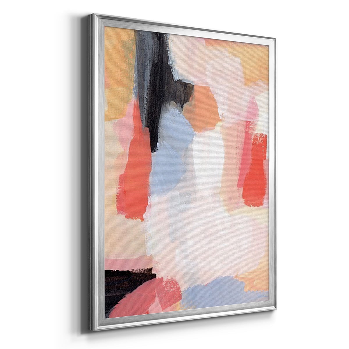 Aerial Scarlet II Premium Framed Print, in Gold, Black, or Silver - Ready to Hang
