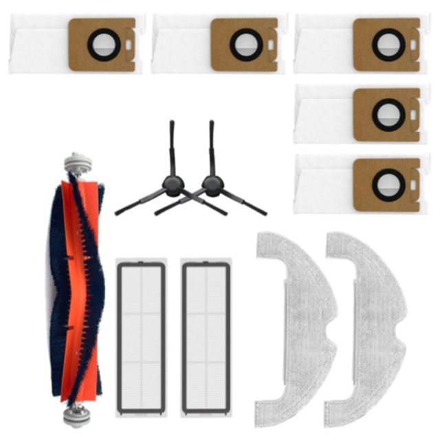 Repuestos para aspiradora PENGJJMXG Para Bot Z10 Pro L10 Plus Bolsa para polvo Filtro Cepillo lateral Cepillo principal Paño de fregona