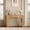 Oak Tree, variant on Industrial Farmhouse Console Table - 47 Inch Wooden Entryway Table with Drawer - Slim Accent Sofa Table for Living Room, Hallway, or Foyer - Oak Tree