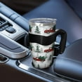 thumbnail image 5 of 40oz Tumbler,Red Christmas Truck and Tree Pattern Insulated Tumblers with Removable Handle,Stainless Steel Double Vacuum Coffee Tumbler Cup with Straw for Home,Office,Travel,Party, 5 of 5