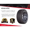 thumbnail image 2 of 1 Llanta 245/45R20 103Y YOKOHAMA  Advan Apex, 2 of 2