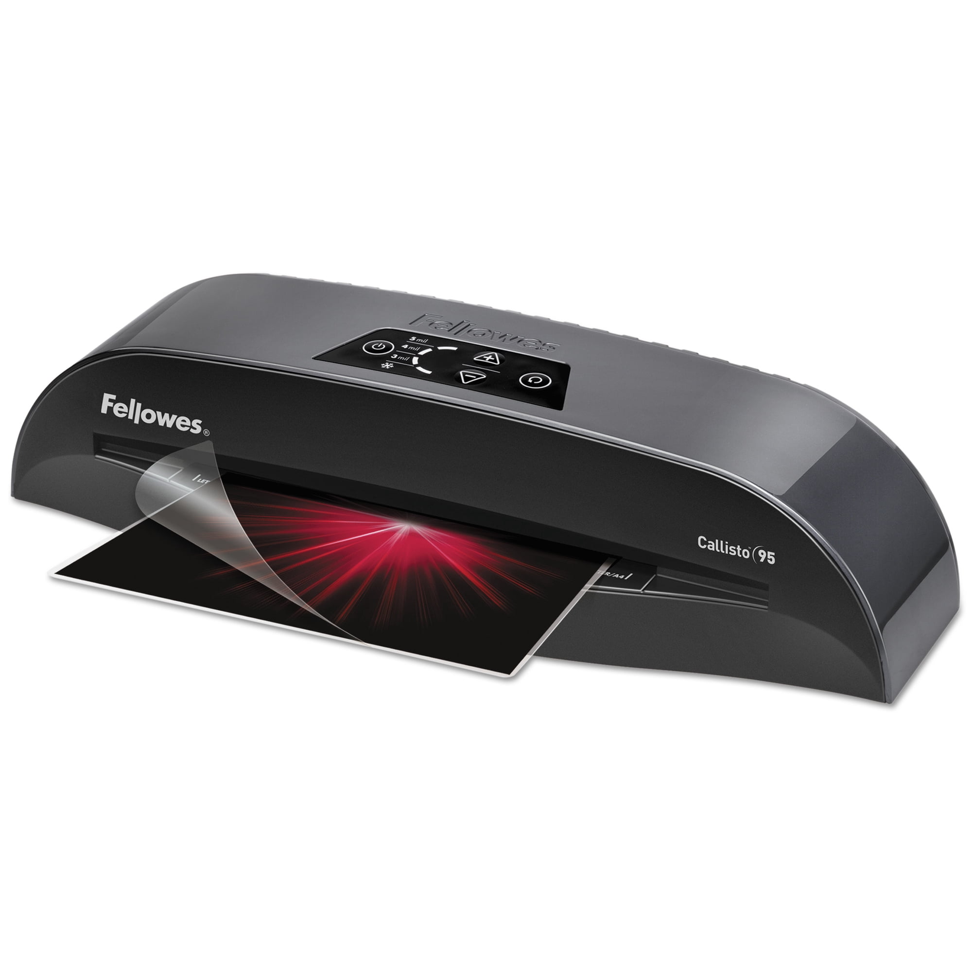 Fellowes Callisto 95 Laminator 9.5in, 3-5Mil Lamination Pouch Thickness