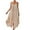 01 Beige, variant on Weiqiqre Summer Dresses for Women V Neck Boho Loose Fit Backless Maxi Dress with Pockets