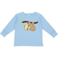 thumbnail image 3 of Inktastic Cute Sloth, Little Sloth, Baby Sloth, Lazy Sloth Boys or Girls Long Sleeve Toddler T-Shirt, 3 of 5