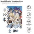 thumbnail image 6 of Genshin Impact Jigsaw Puzzle, Wood Puzzles Adult, 70 PCS Jigsaw Puzzle Perfect for Game Nights, 6 of 7