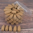 thumbnail image 4 of TENIRO Backflow Tower Shape Agilawood Incense Cone with Natural Raw Material, 4 of 4