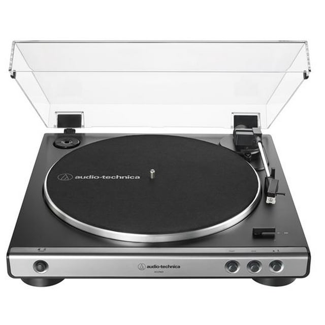 Audio Technic AT-LP60x-GM Fully Automatic Belt-Driven Turntable - Gun Metal