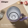 thumbnail image 6 of Sidagar 24 oz Leak-proof Stainless Steel Vacuum Insulated Travel Tumbler, Car Cup for Coffee, Butterfly, 6 of 9