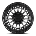 thumbnail image 4 of 17x8.5 Lock Off-Road Mojave Matte Black With Matte Black Ring Wheel 6x5.5 (25mm), 4 of 4