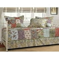 thumbnail image 4 of Greenland Home Fashions Blooming Prairie 100% Cotton Authentic Patchwork 5-Piece Daybed Set, 4 of 5