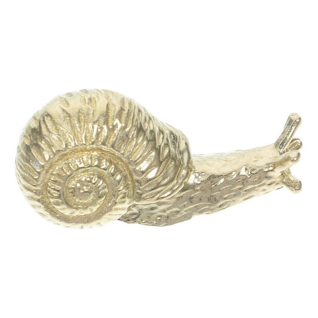 Brass Gold Snail Drawer Knobs Antique Brass Cabinet Pulls Vintage Dresser Pulls Wardrobe Door Handle Decorative Furniture Handles Replacement Bathroom
