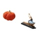 thumbnail image 5 of Almohadas de calabaza de Halloween, adorno de bailarina de ballet, figura de almohada rellena, decoración, cojín decorativo para sofá, estatua de bail, 5 of 8