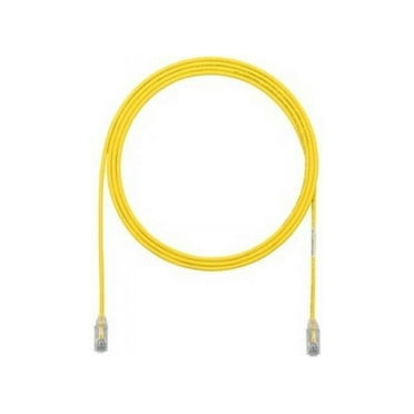Panduit UTP28SP1YL 1 ft. Cat 6 Yellow Network Ethernet Cable