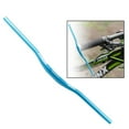 thumbnail image 2 of Langgg Deluxe Mountain Bike Handlebar 31.8mm DH MTB High Rise Bar Blue, 2 of 9