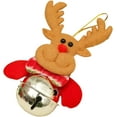 thumbnail image 4 of Christmas Decorations Xmas Deer Christmas Decorations Pendant with Bell E, 4 of 4