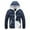 Dark Blue, variant on Fznquz Blue Men Jacket Puffer Zip Up Down Jacket Warm Heavy Hooded Coat for Men XXXL