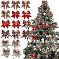 thumbnail image 4 of 8 Pack Christmas Bow With Bells Christmas Decorationstyle 2, 4 of 5