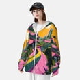 thumbnail image 3 of Lsque Retro Futuristic Landscape UPF 50+ Lightweight Sun Protection Men's Women's Long Sleeve Shirt, Hoodie Performance -X-Large, 3 of 9