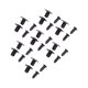 thumbnail image 1 of unbranded 50Ud Clips Push Pins Para Arreglo De Bumper Autos Accesorios Negros Sólidos, 1 of 8