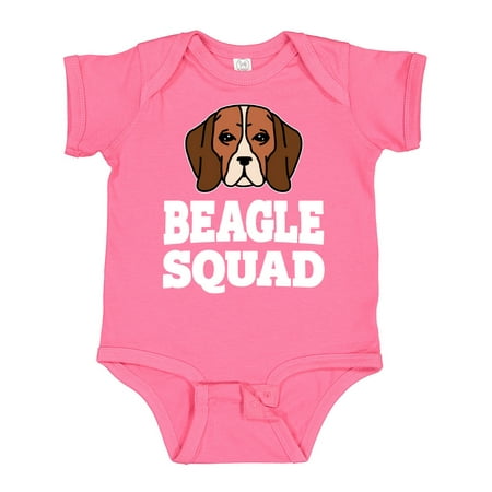 

Inktastic Dog Beagle Squad Gift Baby Boy or Baby Girl Bodysuit