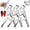 3pcs, variant on Parrot Jaw Vise Grip, 9 Inch Parrot Nose Locking Pliers, Adjustable Vice Grip Pliers Tool for Sway Bar Link Removal, Pipe Clip Repair, Welding, Plumbing and Garage Workshop Use (3PCS)