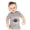 Grey, variant on Mercatoo 9 Month Girl Shirts Infant Boys Girls Short Sleeve Letter Rugby Print Romper Bodysuit Newborn Baby Girl One Month Outfit